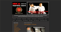 Desktop Screenshot of international-ska.com